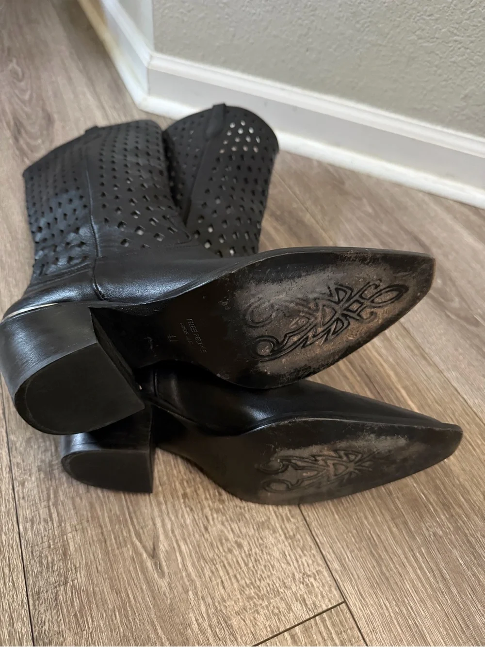 Free People Diamonds Are Forever Cowgirl Western Boots